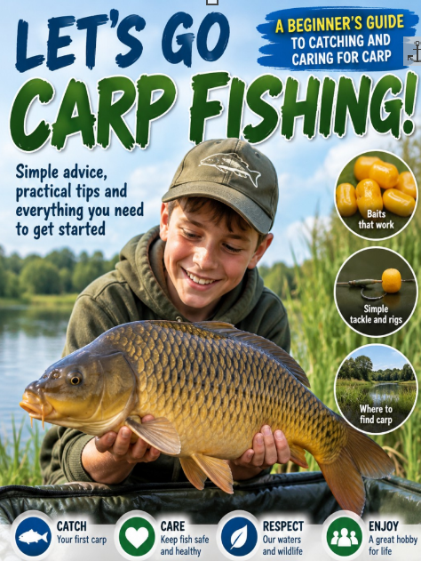 Let's Go Carp Fishing free booklet cover