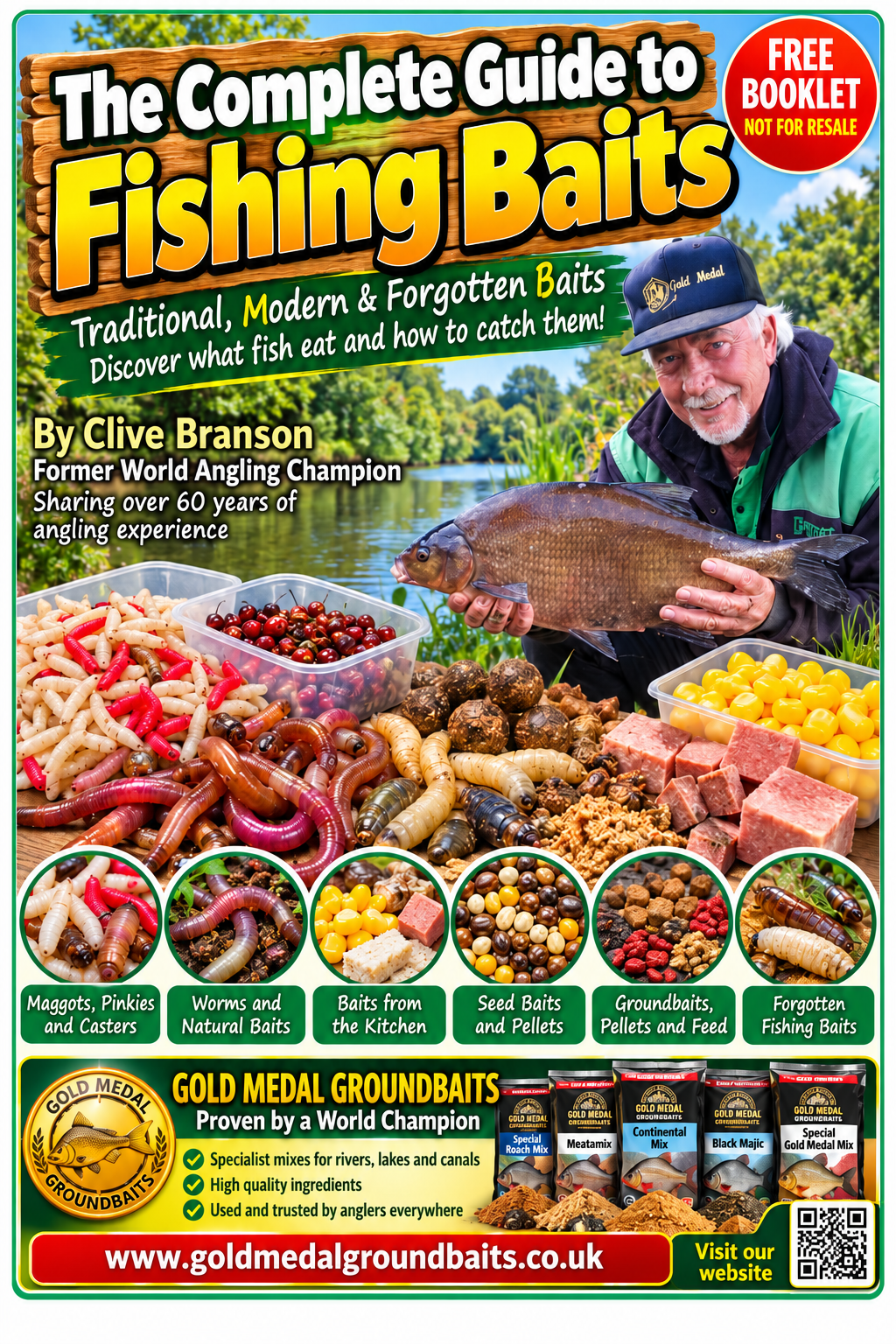The Complete Guide to Fishing Baits by Clive Branson